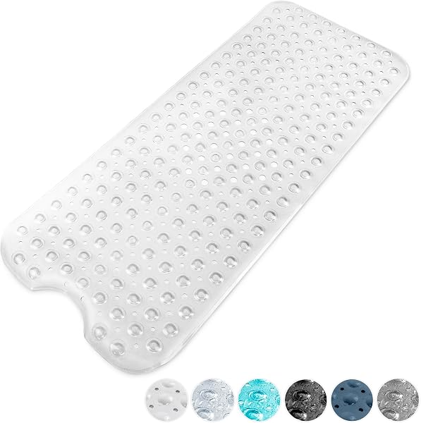 KEPLIN Premium Non-Slip Bath Mat 100x40cm