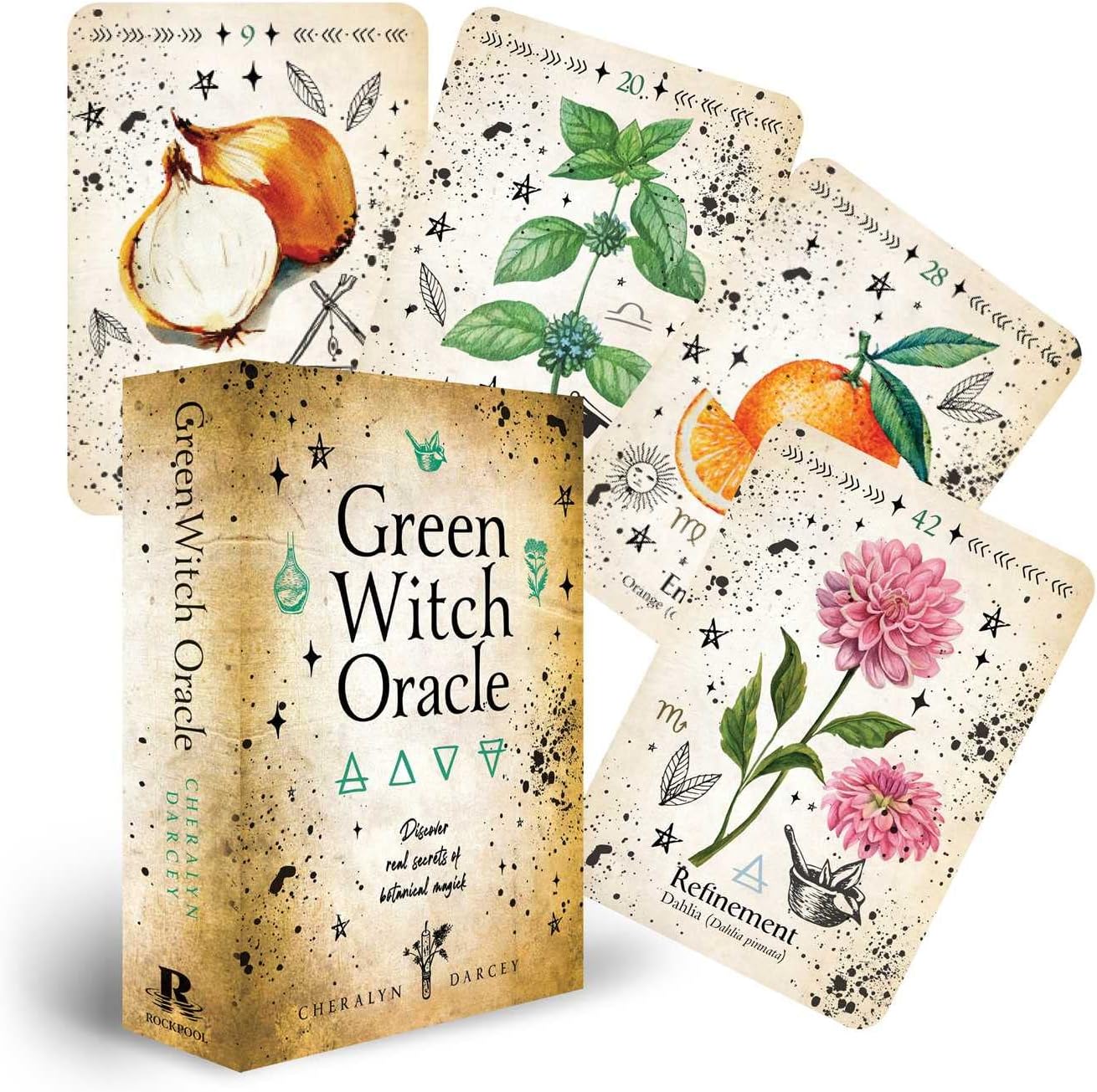 Green Witch Oracle Cards: Discover real secrets of Botanical Magick (Rockpool Oracle)