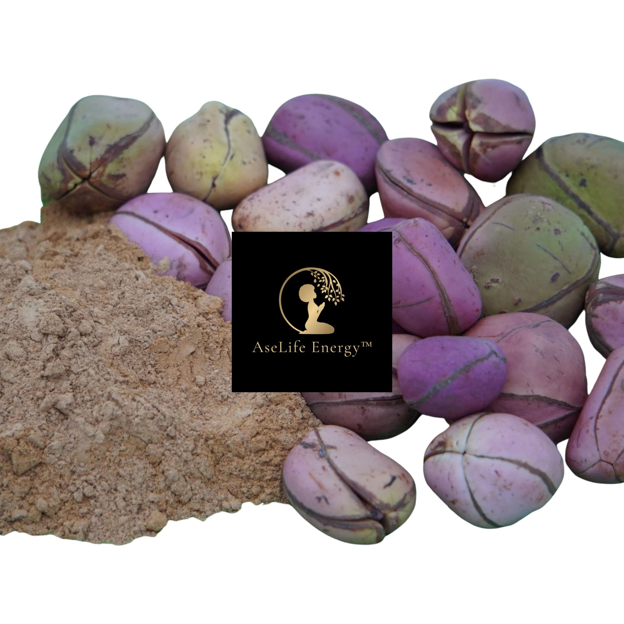 AseLife Energy™ Kola Nut Powder 4 OZ Stronger than Coffee Without the Jitters Flowstate Focus