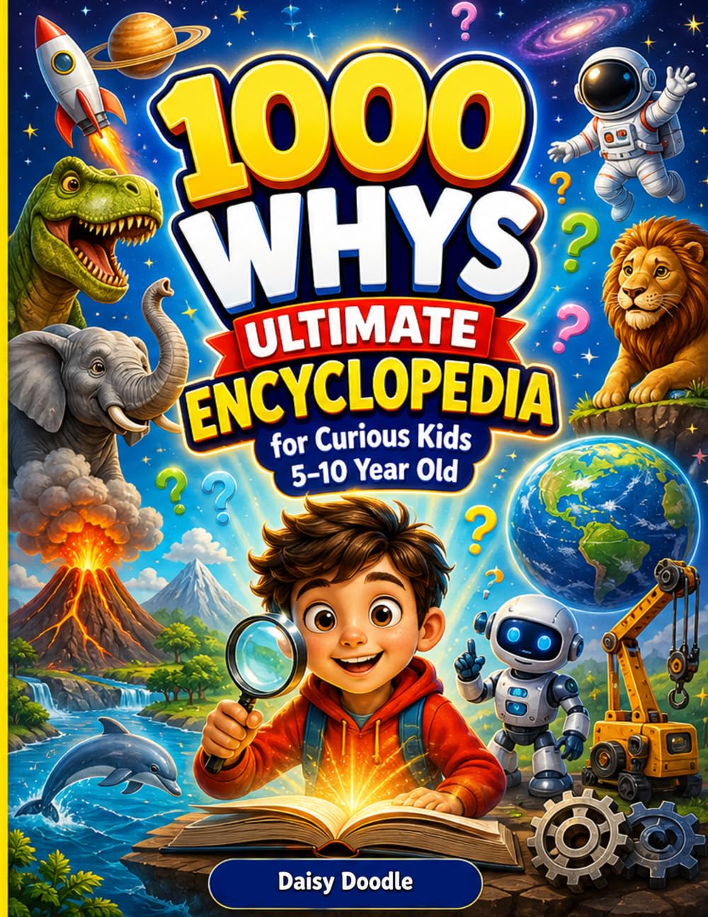 1000 Whys Ultimate Encyclopedia for Curious Kids 5–10 Year Old: Big Questions and Amazing Answers About Health, Space, Earth, and Technology