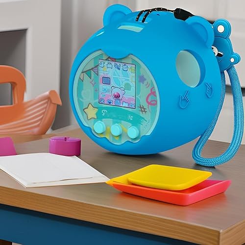 Vista 7 de JCHPINE Funda de silicona para juguete digital interactivo Punirunes, funda protectora para juguetes digitales para mascotas Punirunes, personajes