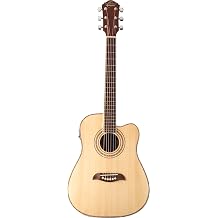 Oscar Schmidt OG1CE Acoustic-Electric Guitar - Natural