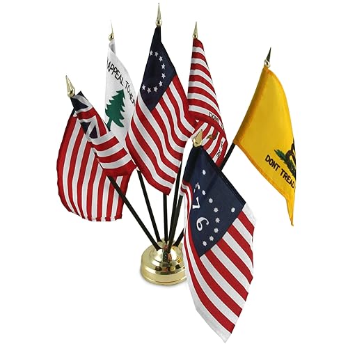 US Flag Store Historical Flag Desk Set
