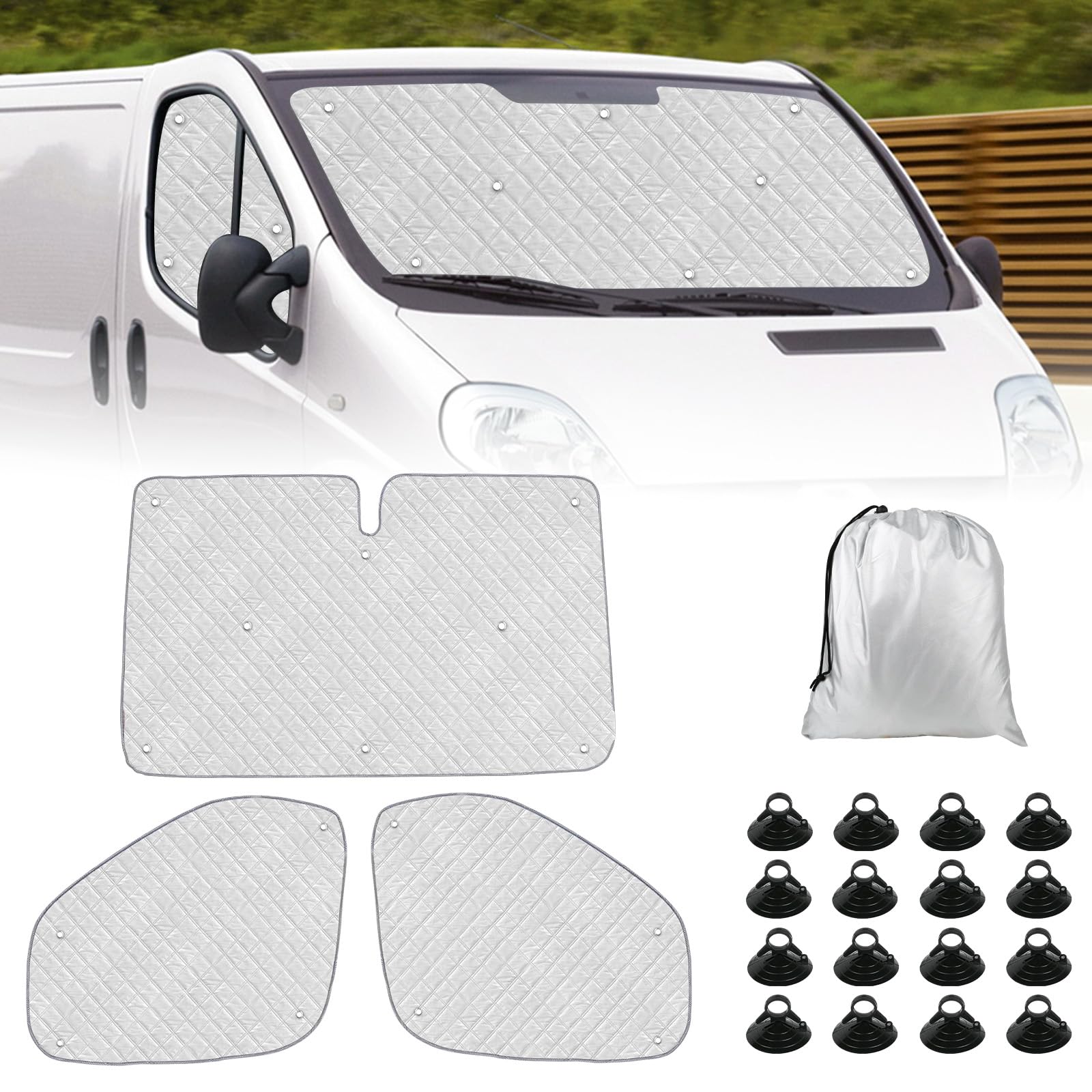 Pare-soleil Gauche Pour Renault Trafic III Camionnette (FG_) 1.6 DCi 120 - Occasion Fonctionnel