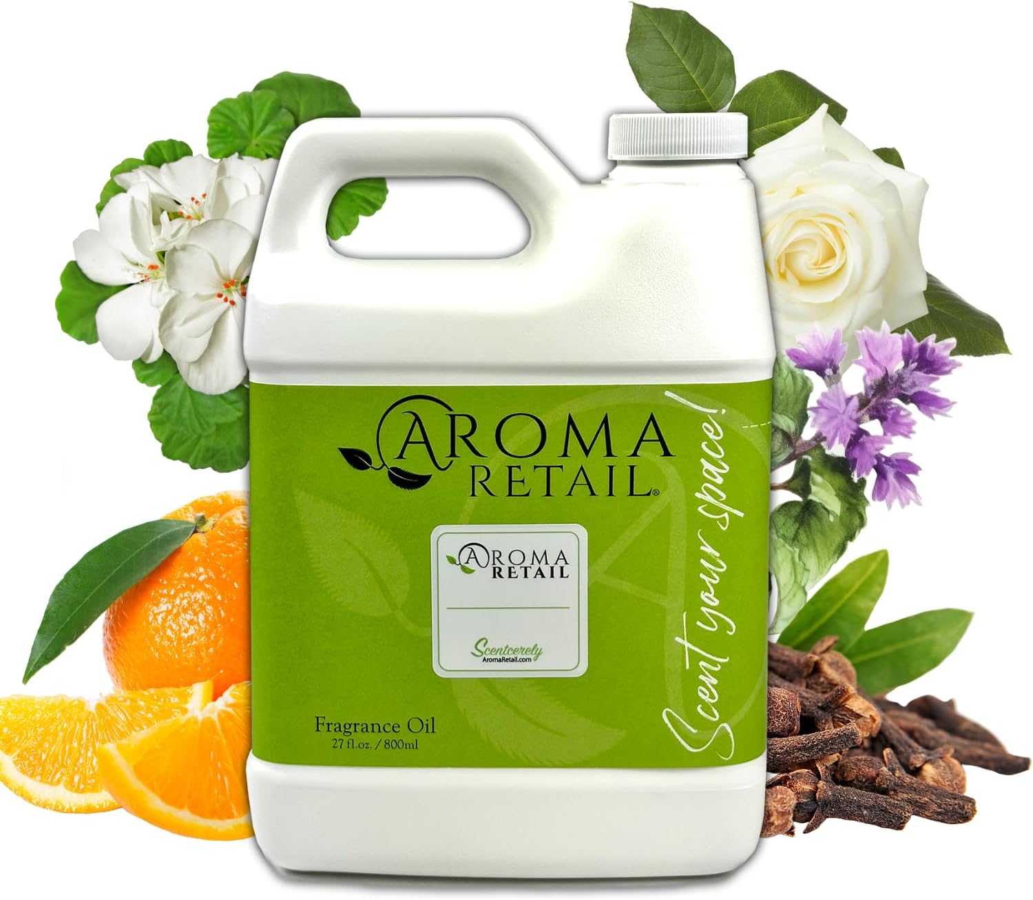 Seduction Fragrance Oil 27 oz Refill for Oil Diffuser with Clove, Patchouli, Cedarwood & More Notes