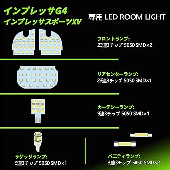 Amazon | ZXREEK インプレッサスポーツ / インプレッサG4/XV LED