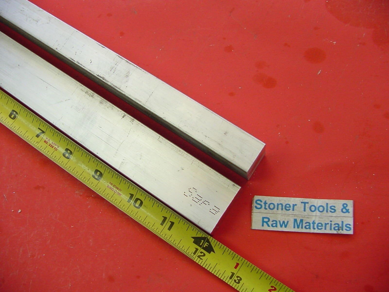 Titanio Barra Barra Piatta In Alluminio 6061 T6511, Spessore 1/4 X 1-1/2, Lunghezza 48 Pollici, Nuova Barra Piatta Per Progetti Meccanici - Foto 5