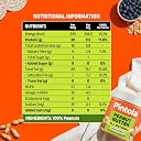Pintola All Natural Peanut Butter Extra Crunchy 350g |Unsweetened | 30g Protein | Gluten & Cholesterol Free, Vegan Peanut Butter, Nut Butter, High in Protein Spread, 100% Pure Roasted peanuts butter gallery image