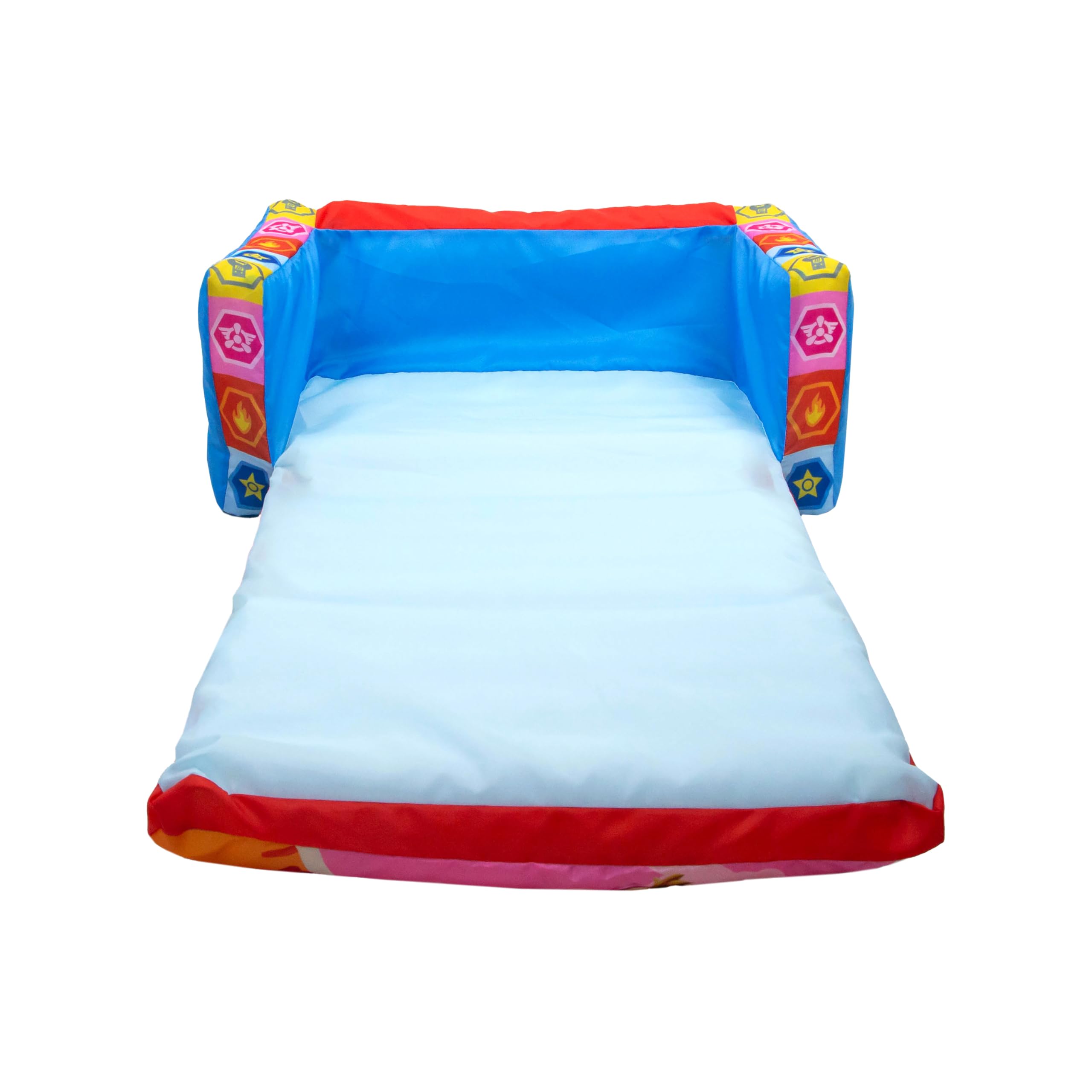 Mini sofá Plegable Oficial de la Patrulla Canina 2 en 1 para niños, sofá Inflable y Tumbona Plegable para niños, sillón Cama para Dormitorio, Sala de Juegos