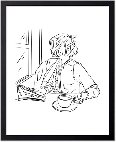 Miniatura 607 de Poster Master Póster de peonías – Estampado de flores retro – Ilustración floral – Ilustración en blanco y negro – Diseño de línea y abstracto –