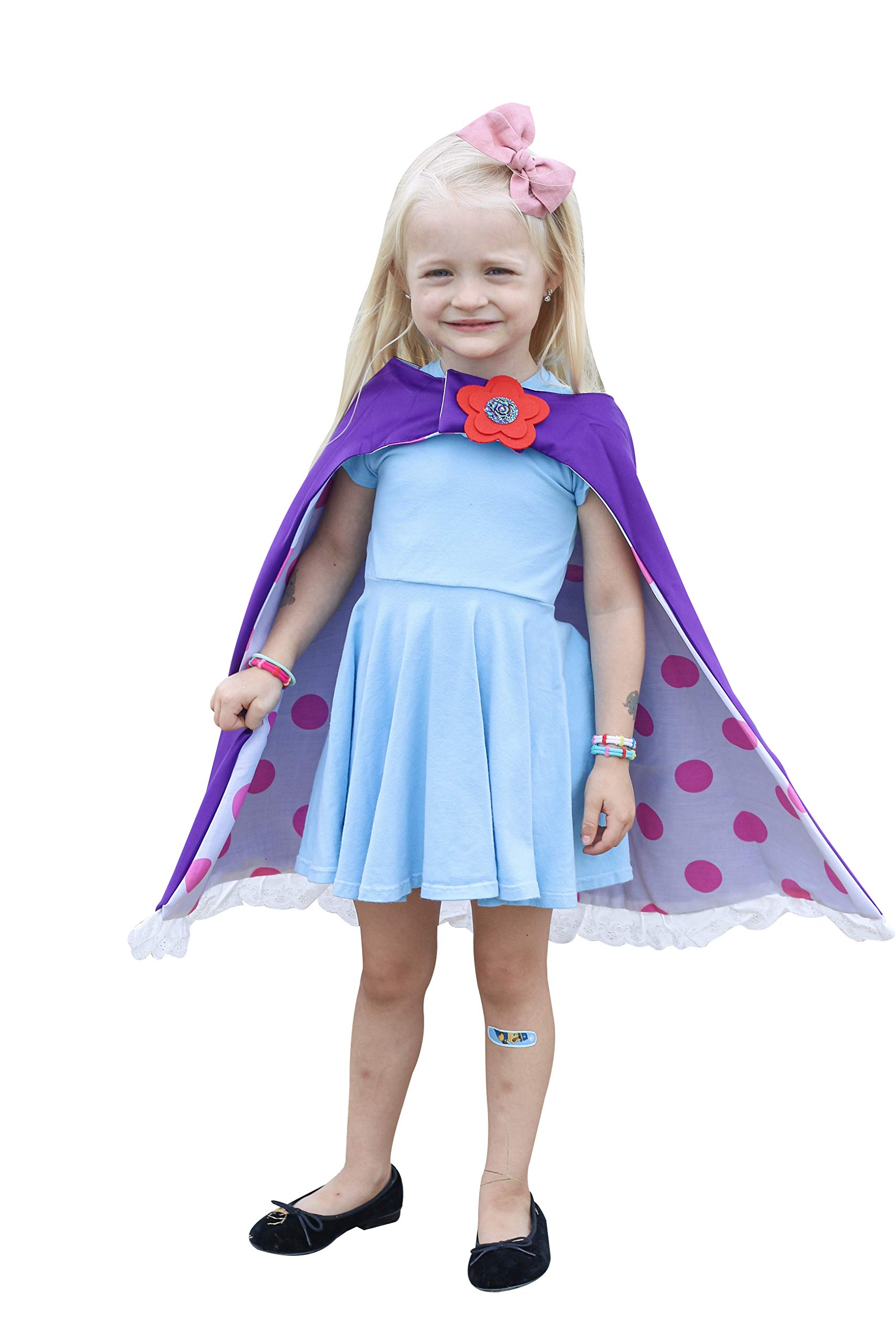 ComfyCamper Little Bo Peep Superhero Cape for Kids Adults