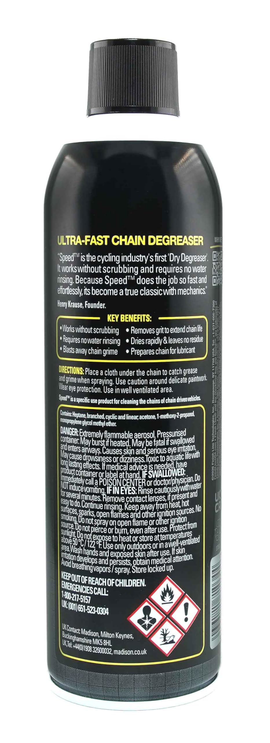 Odtłuszczacz Finish Line Speed Clean 558 ml aerozol