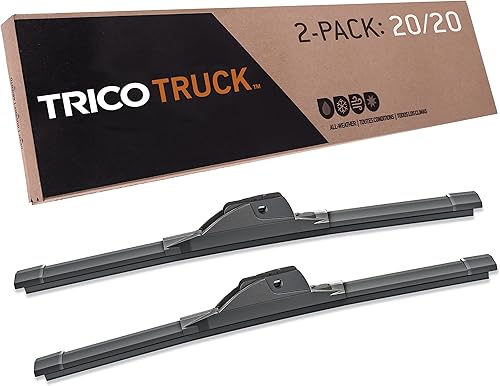 Miniatura 3 de TRICO Solutions Truck - Limpiaparabrisas de repuesto de 22 pulgadas y 18 pulgadas, paquete de 2 limpiaparabrisas de repuesto para automóviles de
