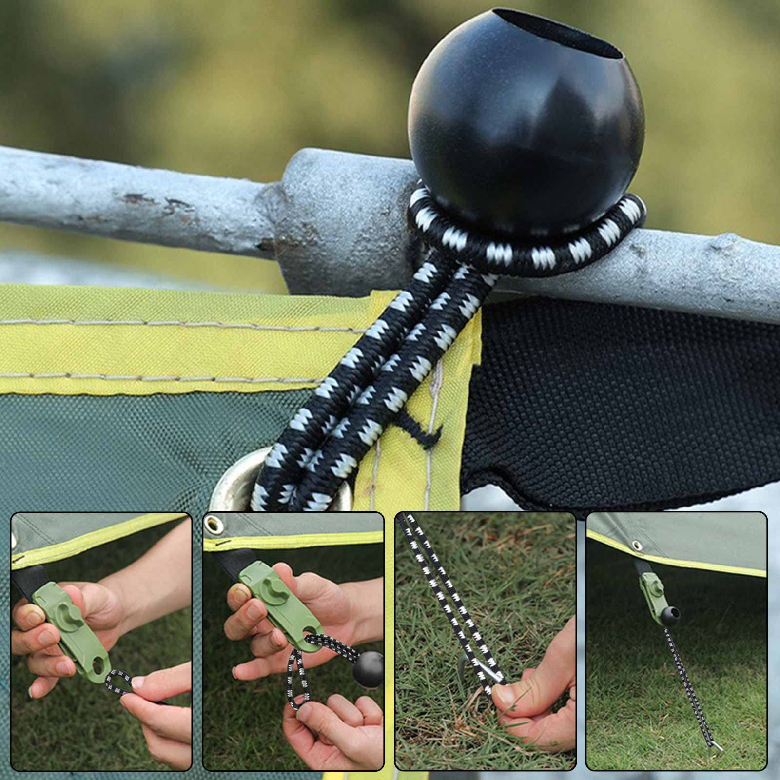 Elastici Con Sfera - 50 Pezzi, Per Teloni, Fissaggio, Gomma Resistente - Foto 10