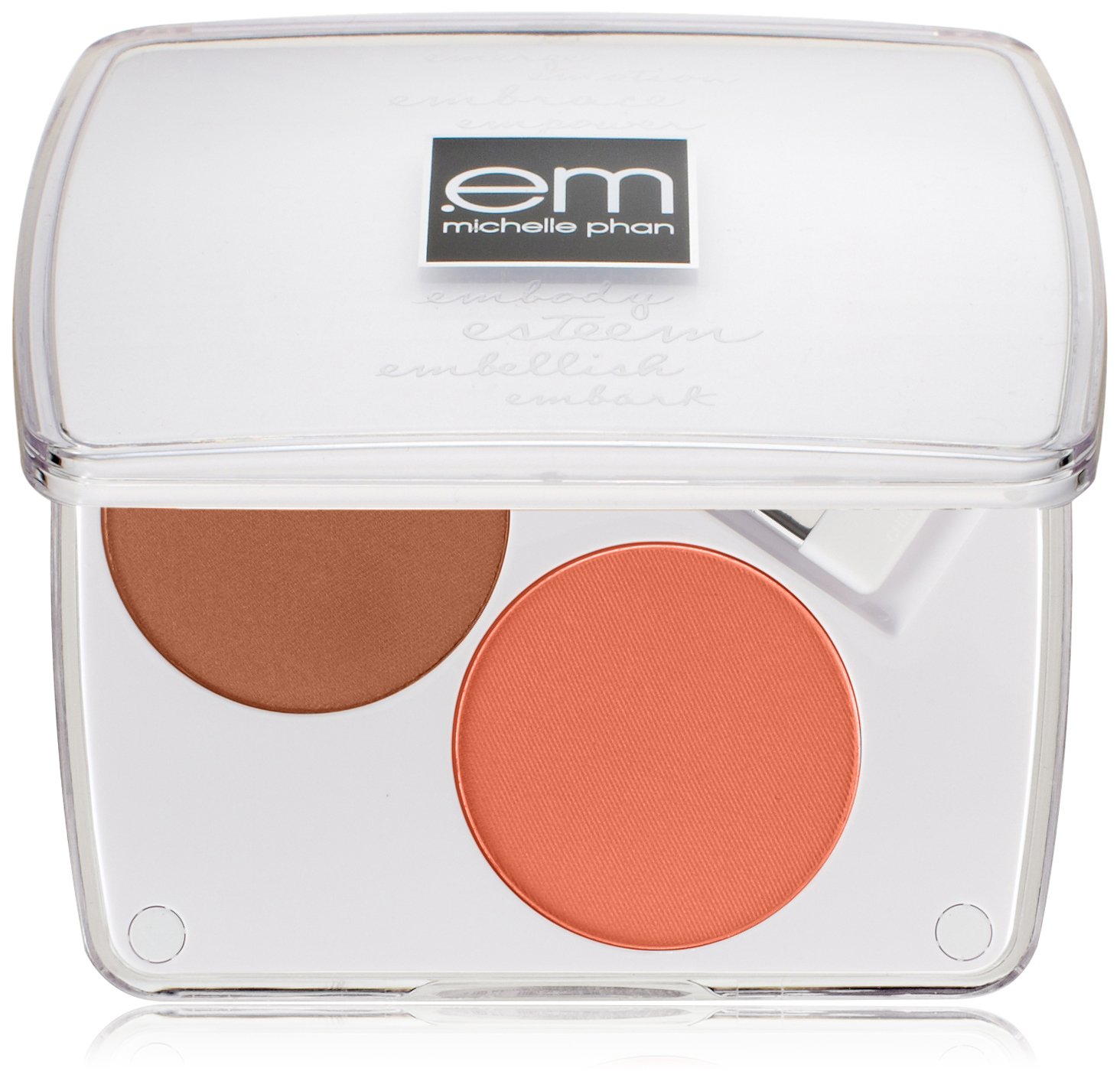 em michelle phan Shade Play Artistic Cheek Color Palette, Peach Charming