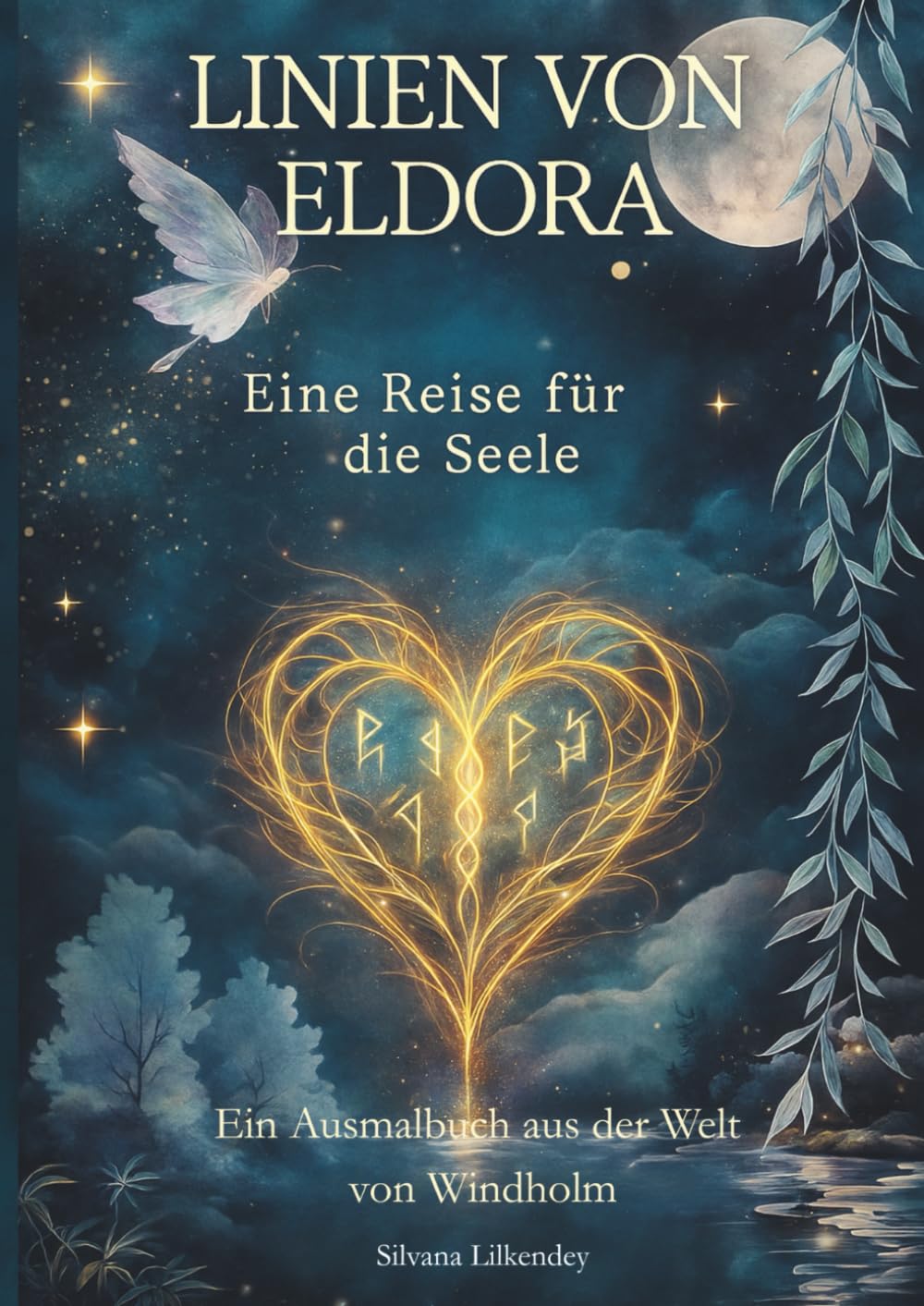 Linien von Eldora – Eine Reise für die Seele: Ein Ausmalbuch aus der Welt von Windholm