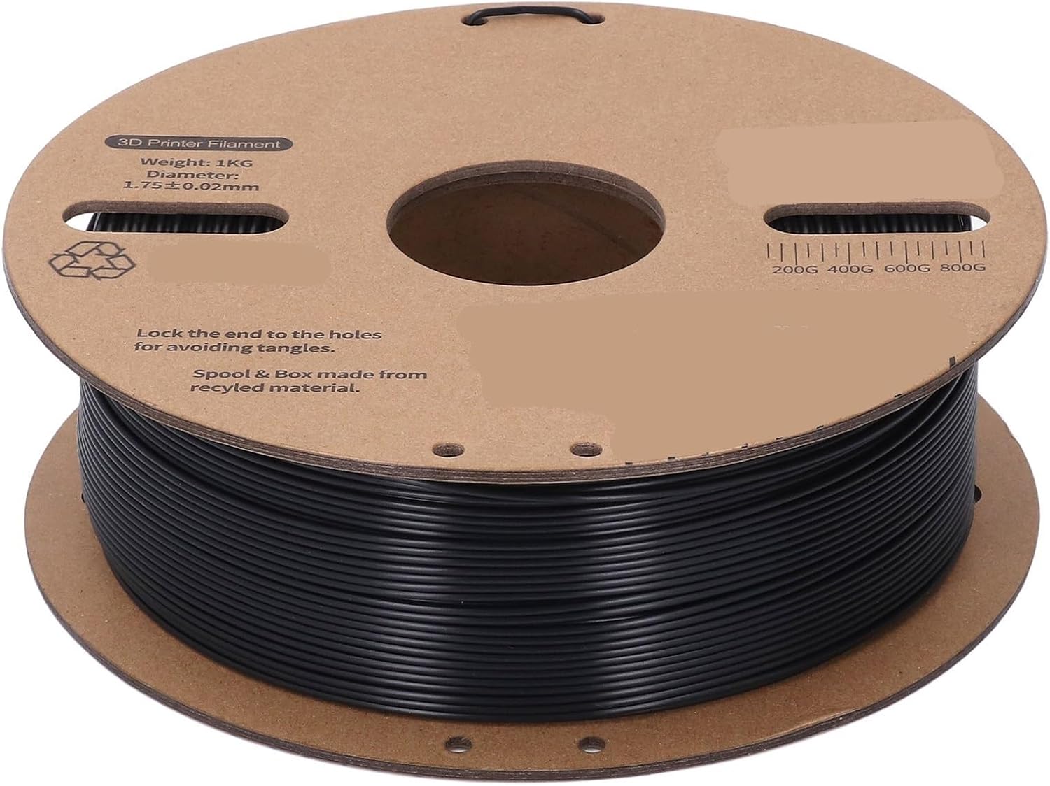 Compatible for Creality Ender 3, 1KG PLA 3D Printer Filament 1.75mm, High-Speed Printing Material