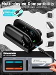 i-Blason Charging Dock Compatible with Nintendo Switch 2 for JoyCon Controller, Portable Slim Small Lightweight Minimalist Charger Station with Charging Cable & LED Indication