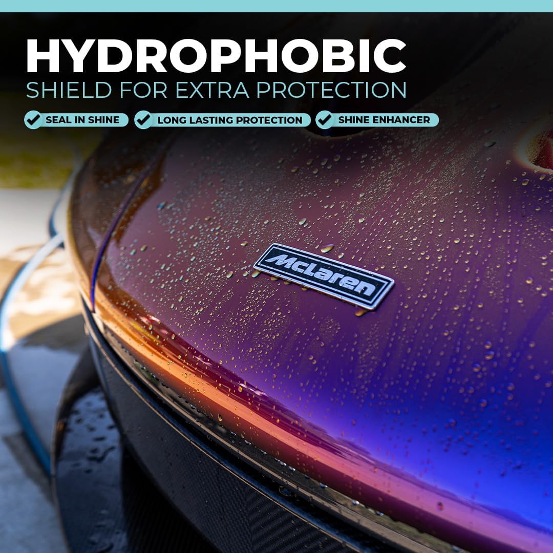 Legendary Ceramic Detail Spray 16oz - Quick Detailer Spray for High Gloss Shine & Hydrophobic Protection - Ceramic Coating for Cars on Paint, Glass, Trim & Wheels image 4 of 8 B0F36HVHP2