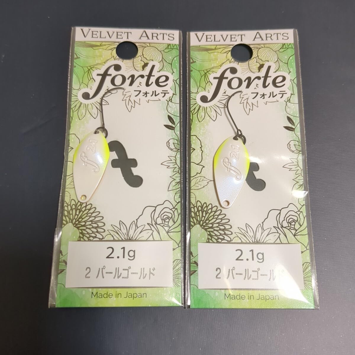 エリアトラウト　フォルテ2.1g ベルベットアーツ フォルテ2.1g