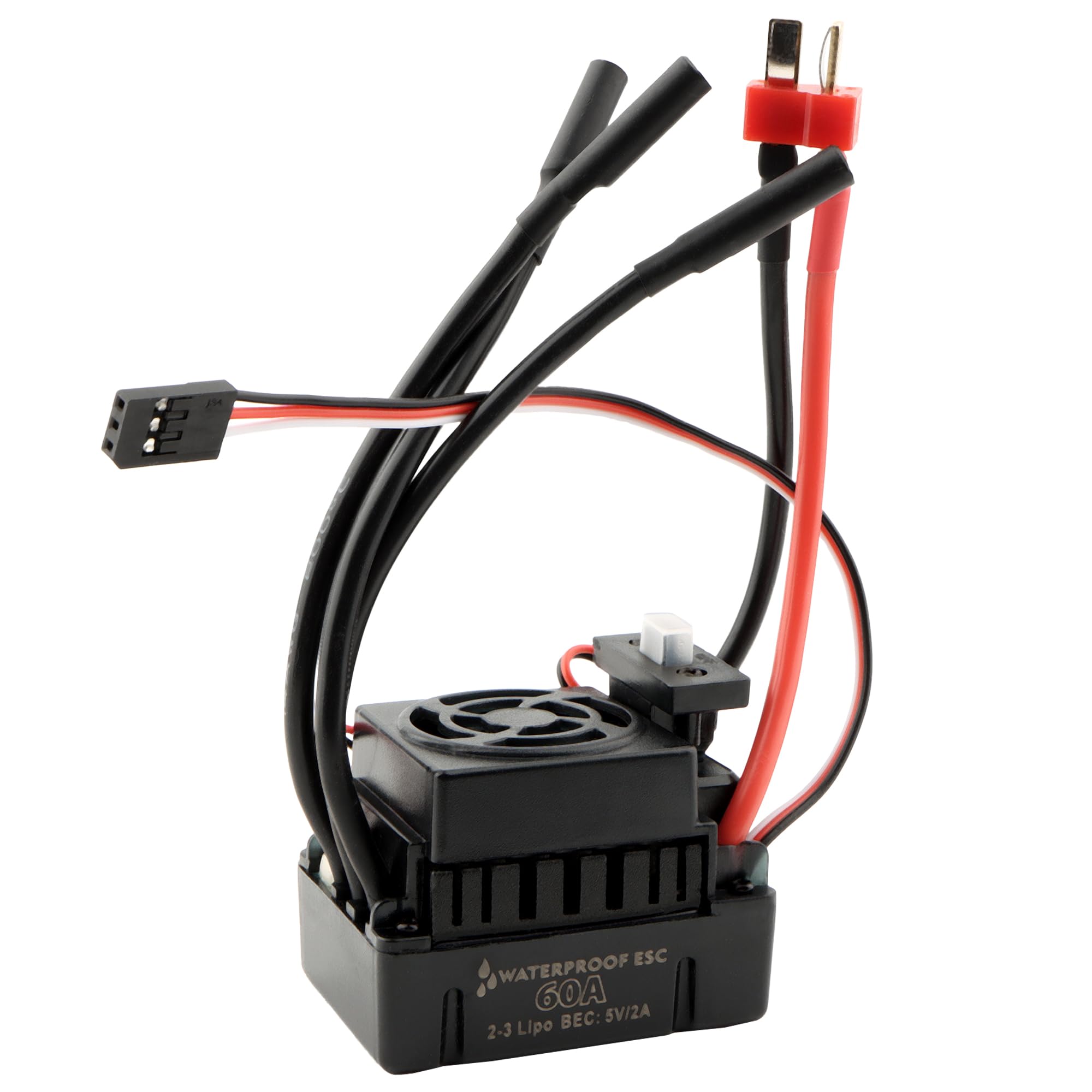 GDOOL PX9200-53 60A Brushless ESC Receiver Upraded RC Car Accessories Spare Parts for 207E 200E 210E 1/10 Brushless RC Cars Trucks Vehicle