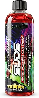 Sud Factory Suds Hyper-Foaming Car Wash Soap, pH Neutral, Lifts Dirt and Grime, Cherry Scent