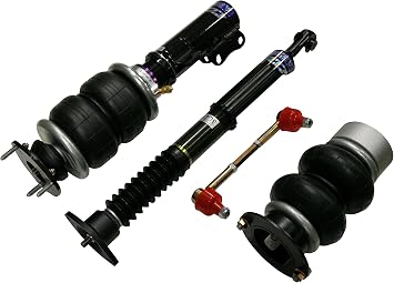 D2 Air Suspension Air Struts Compatible with 2011-2019 Ford Fiesta, 2011-2014 Mazda 2