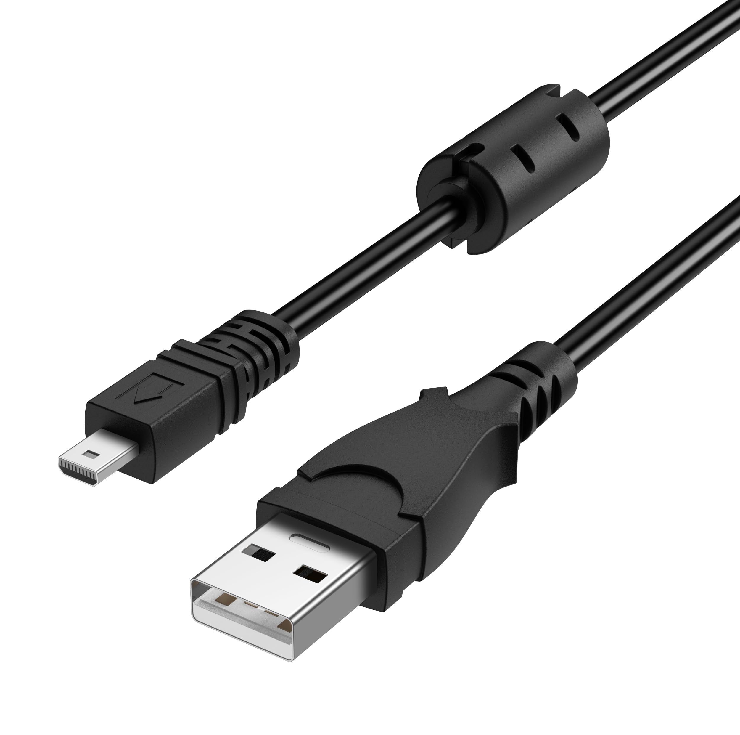 Camera Cable for Nikon Coolpix L D P Series, UC-E6 E16 E17 Compatible, 2-in-1 Data Transfer and Charging Cord for Nikon D3300 D750 D5300 D7200 D3200 L340 S9100 L830 L810 L32 A10 P520, Panasonic LUMIX-image-42