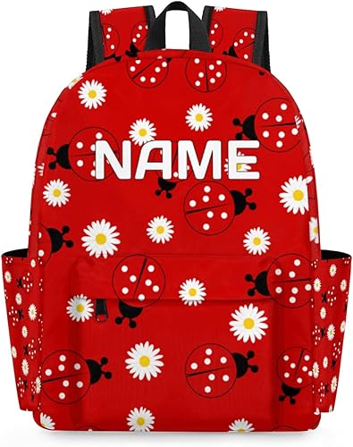 OMFUNS Mochila personalizada para niños y niñas, mochila personalizada preescolar para niños pequeños, mochila escolar para jardín de infantes,