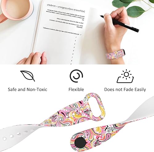 Miniatura 5 de Paquete de 3 bandas para Xiaomi Mi Band 4 y Mi Band 3, correas deportivas de repuesto de silicona suave para Xiaomi Mi Band 4 y 3 Fitness Tracker