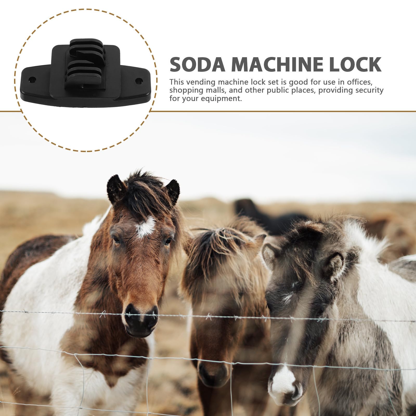 Isolatori Elettrici per Recinzione Agricola 50 Pezzi in Pp Nero Eccellente Isolamento Sicuro per Persone, Animali e Fauna Selvatica per Recinti Fai-da-te