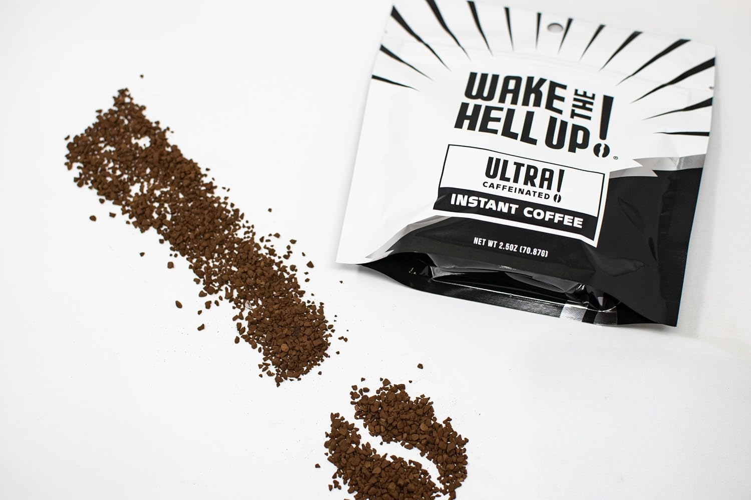 Wake the Hell Up Ultra-Caffeinated Instant Coffee, 2.5 oz (Pack of 3) image 2