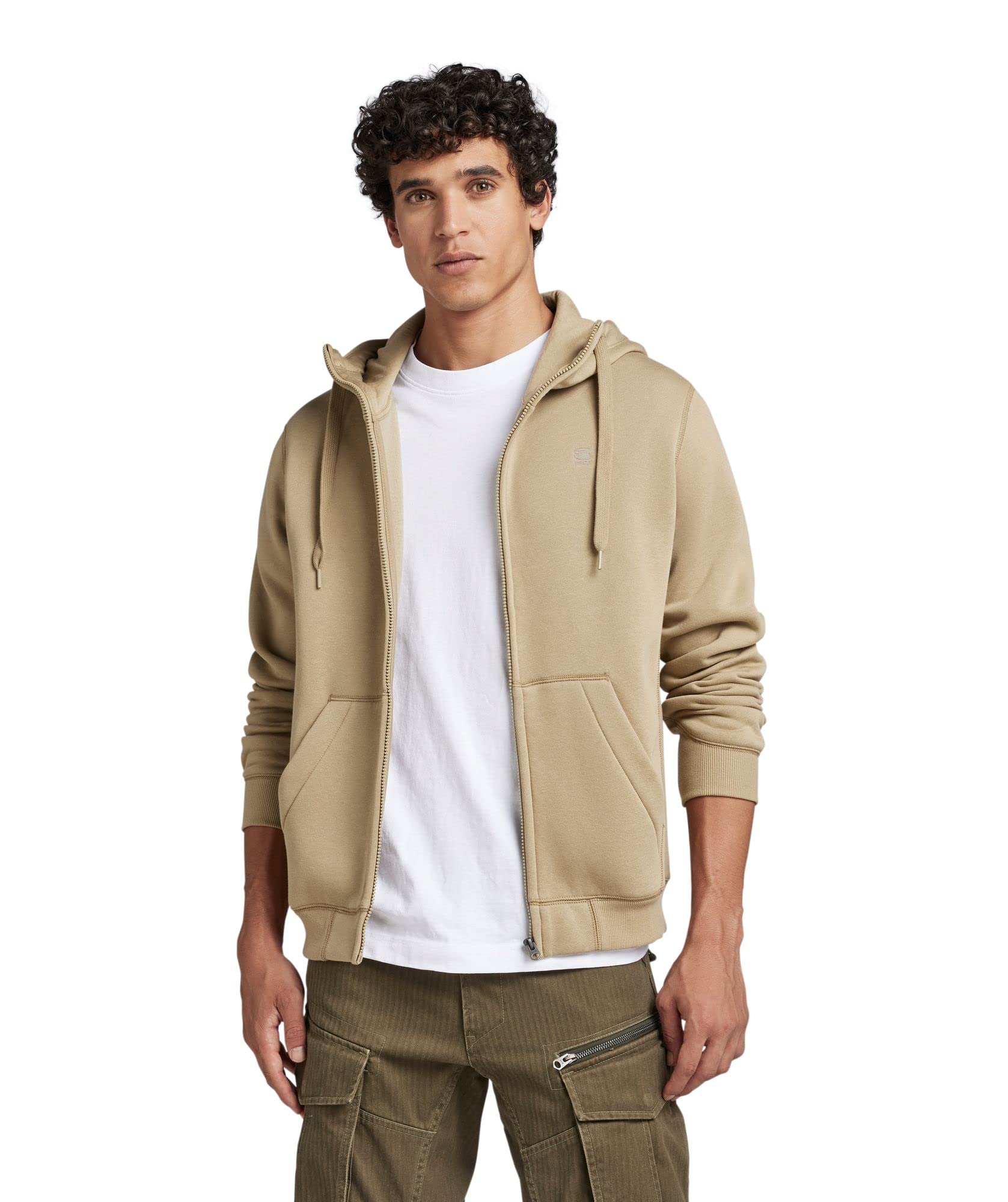 G-Star RAW Herren Premium Core Hooded Zip Sweater