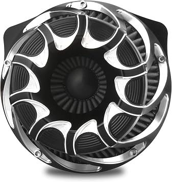 For harley air cleaner filter Touring street glide road king electra tri trike Dyna Sportster XL 883 1200 Softail air intake Drift style -Contrast Cut, B-For Softail/Dyna 93-15 ,Touring 01-07