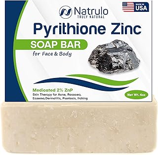 Pyrithione - Barra de jabón de zinc para cara...