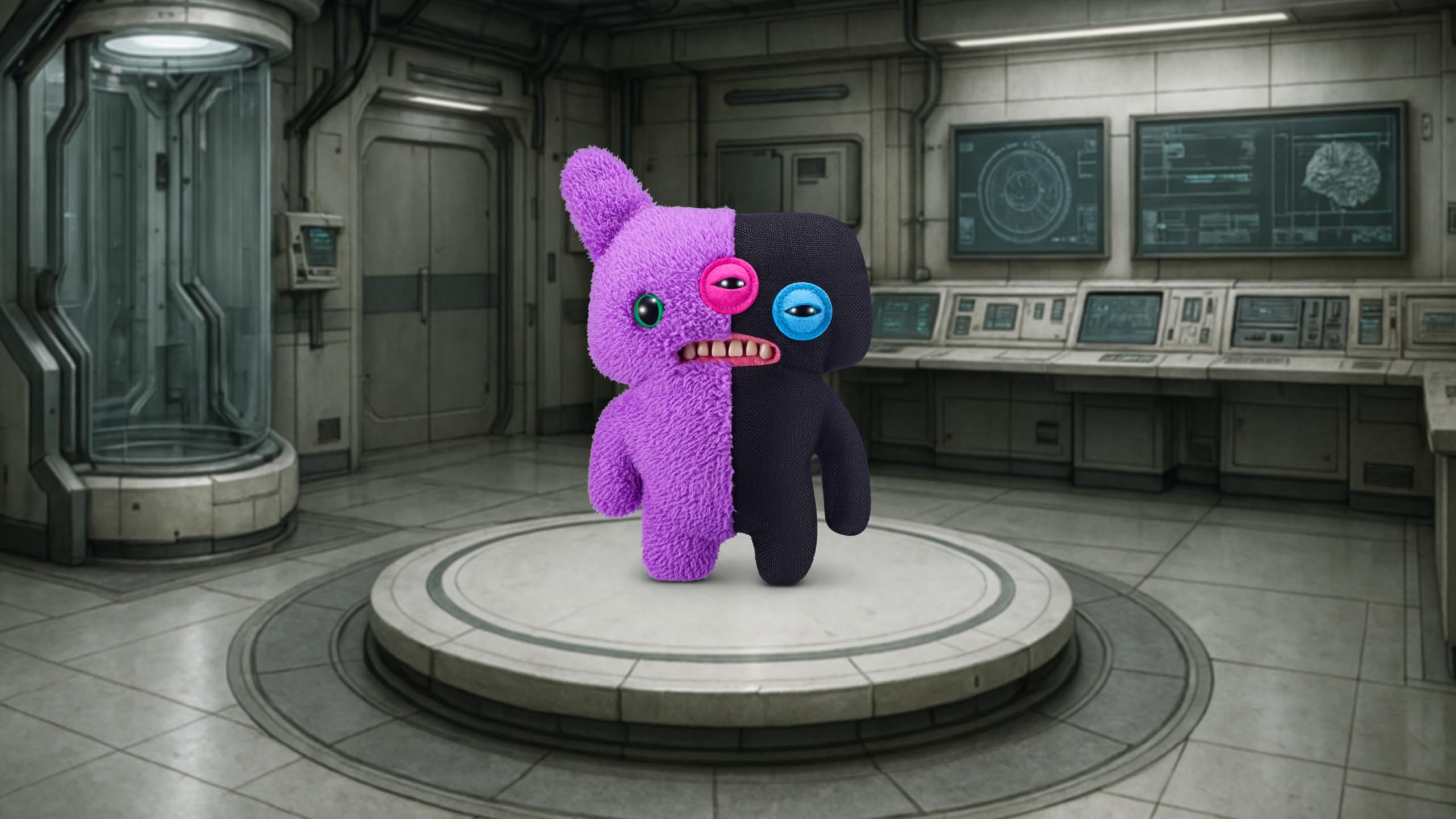 Amazon.co.jp: ズル作Fuggler Misfit Monsters 23cm シリーズ1