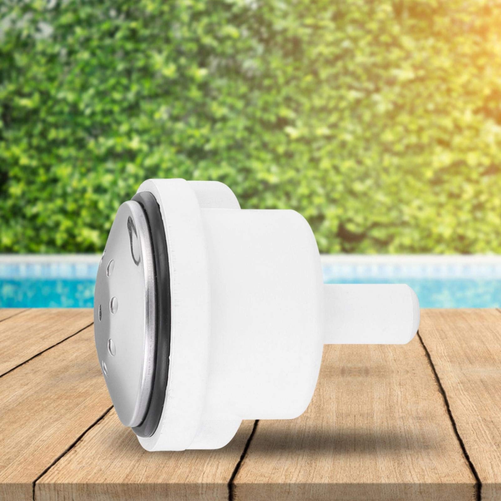 Chorro de Aire para bañera, diseño de Nueve Orificios Chorro de Burbuja de Aire de plástico Fácil de Usar Resistente al Desgaste para masajes