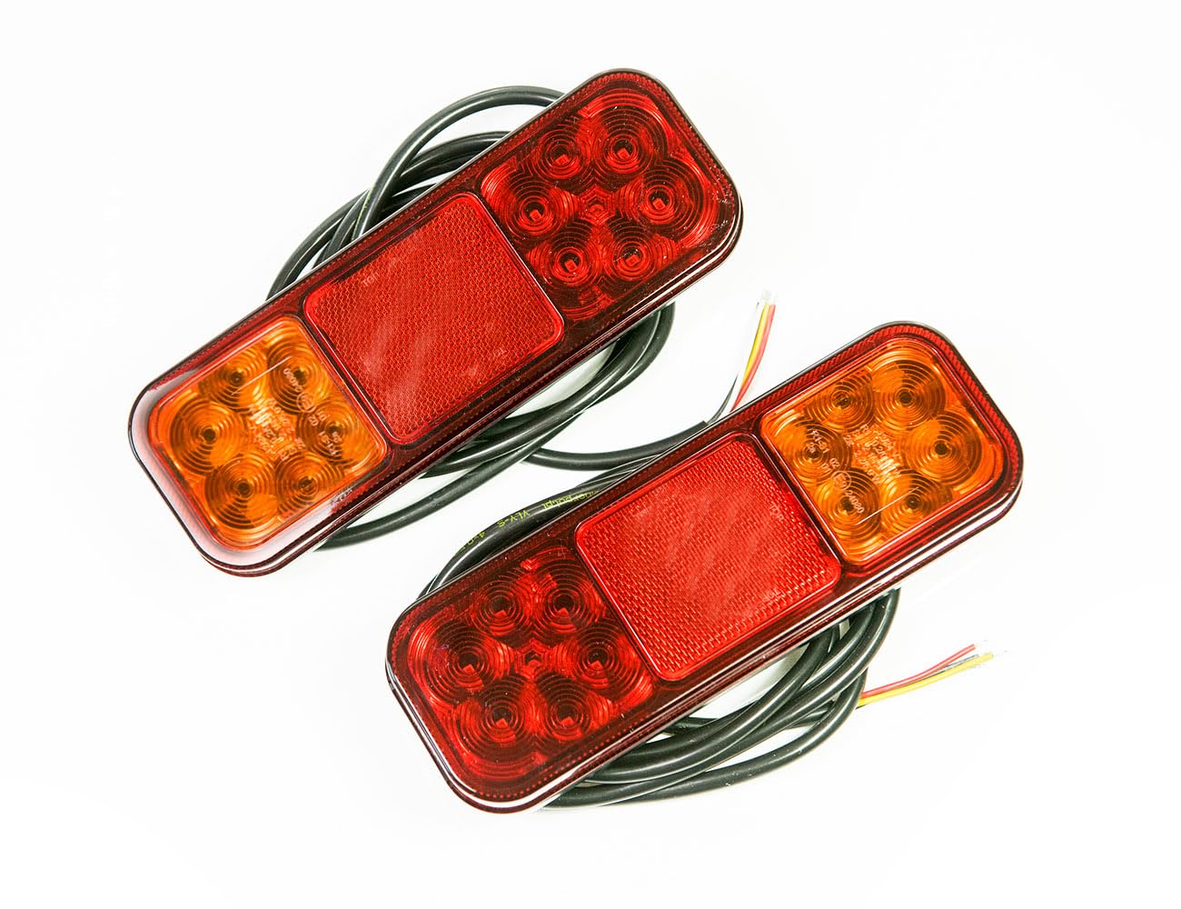 2 Fanali Posteriori Universali Per Camion E Rimorchi - Omologazione E, Con Cavo - Foto 5