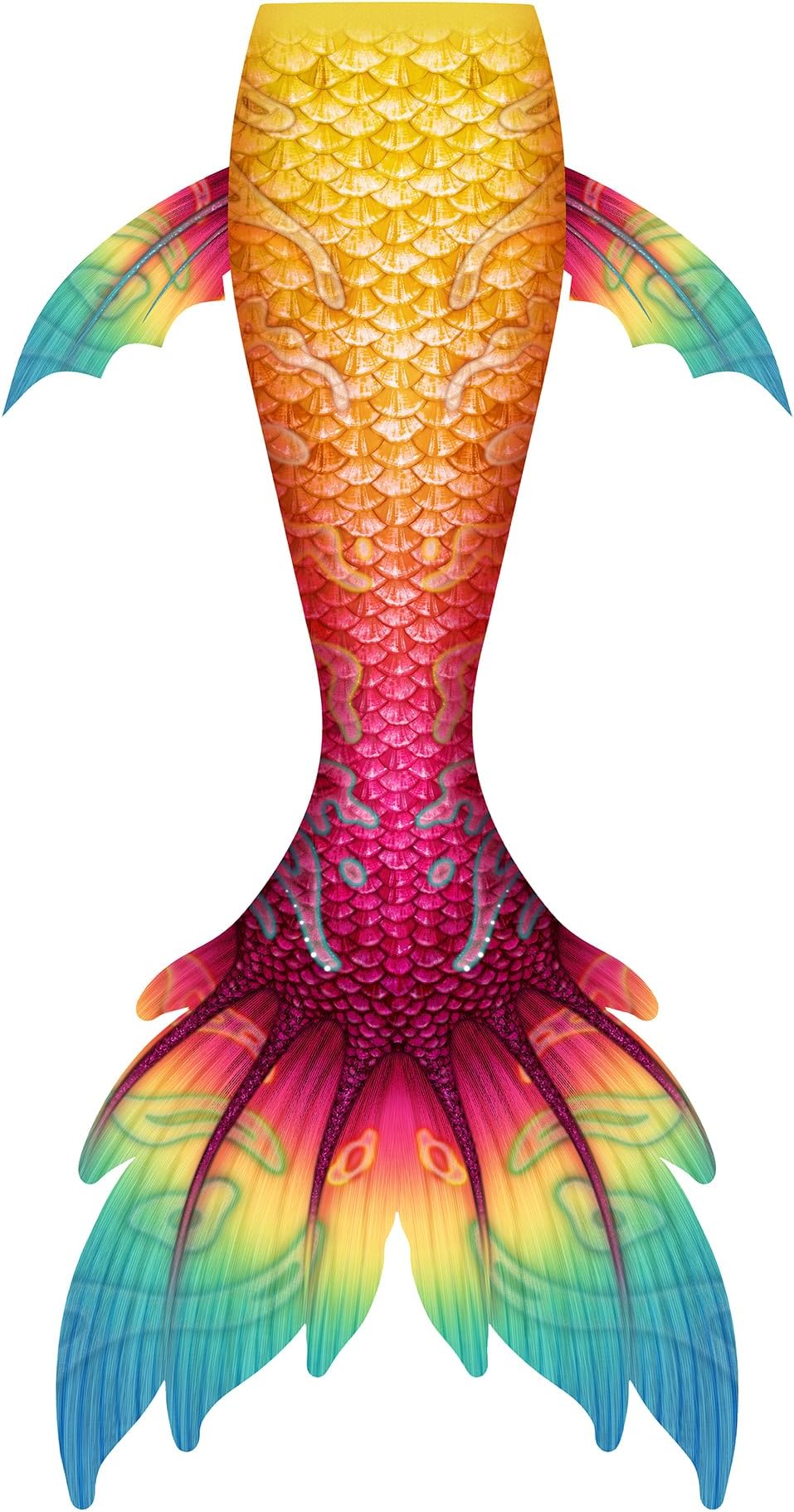Mermaid Tails for Swimming, Mermaid Swimsuit Costume Set Bathing Suits for Adult & Teen Sizes