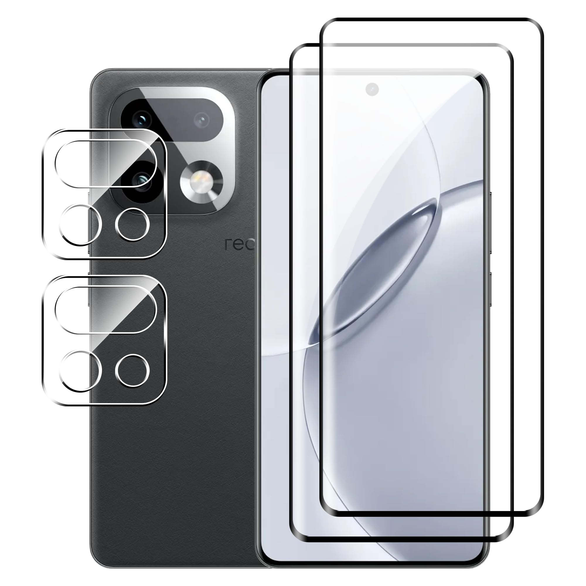 Ibywind Pellicola In Hydrogel Per Realme 16 Pro+, 2 Pezzi Con Protezione Fotocamera, Installazione Facile E Compatibile Con Impronta Digitale - 3