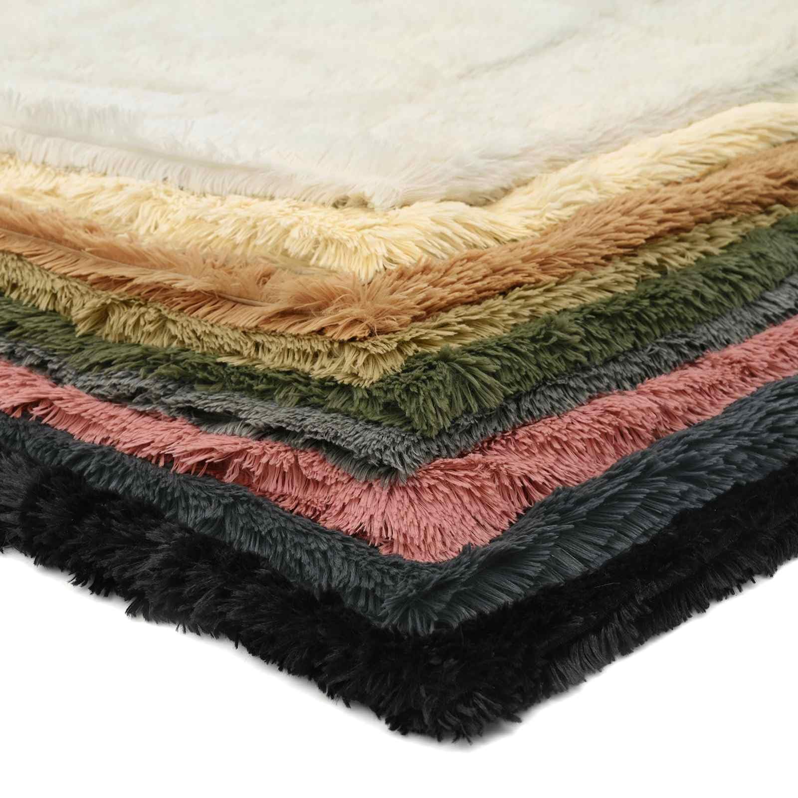 vidaXL Poduszka z poduszką HEERLEN 2 szt. antracytowy Fleece PV