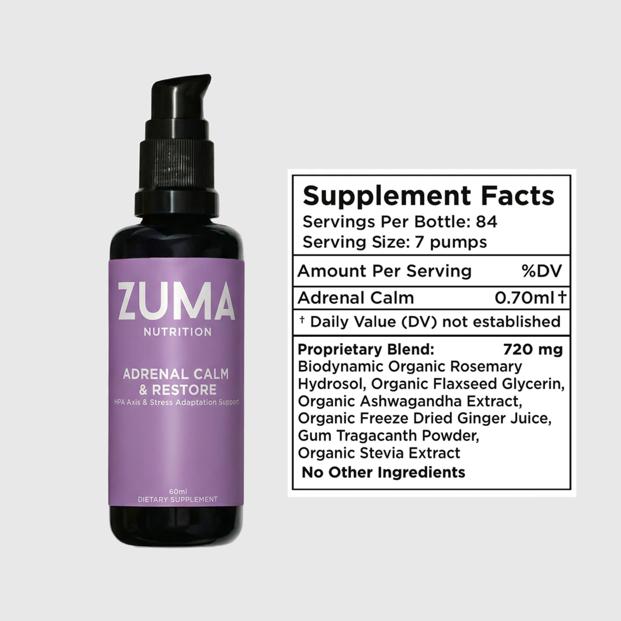 Amazon.com: Zuma Nutrition Adrenal Calm & Restore - Liposomal