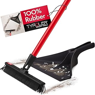 Tyroler Japanese Broom & Dustpan Set | 30cm H...,