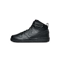 NIKE Court Borough Mid 2 BPV, Sneaker, Black, Black-Black, 30 EU