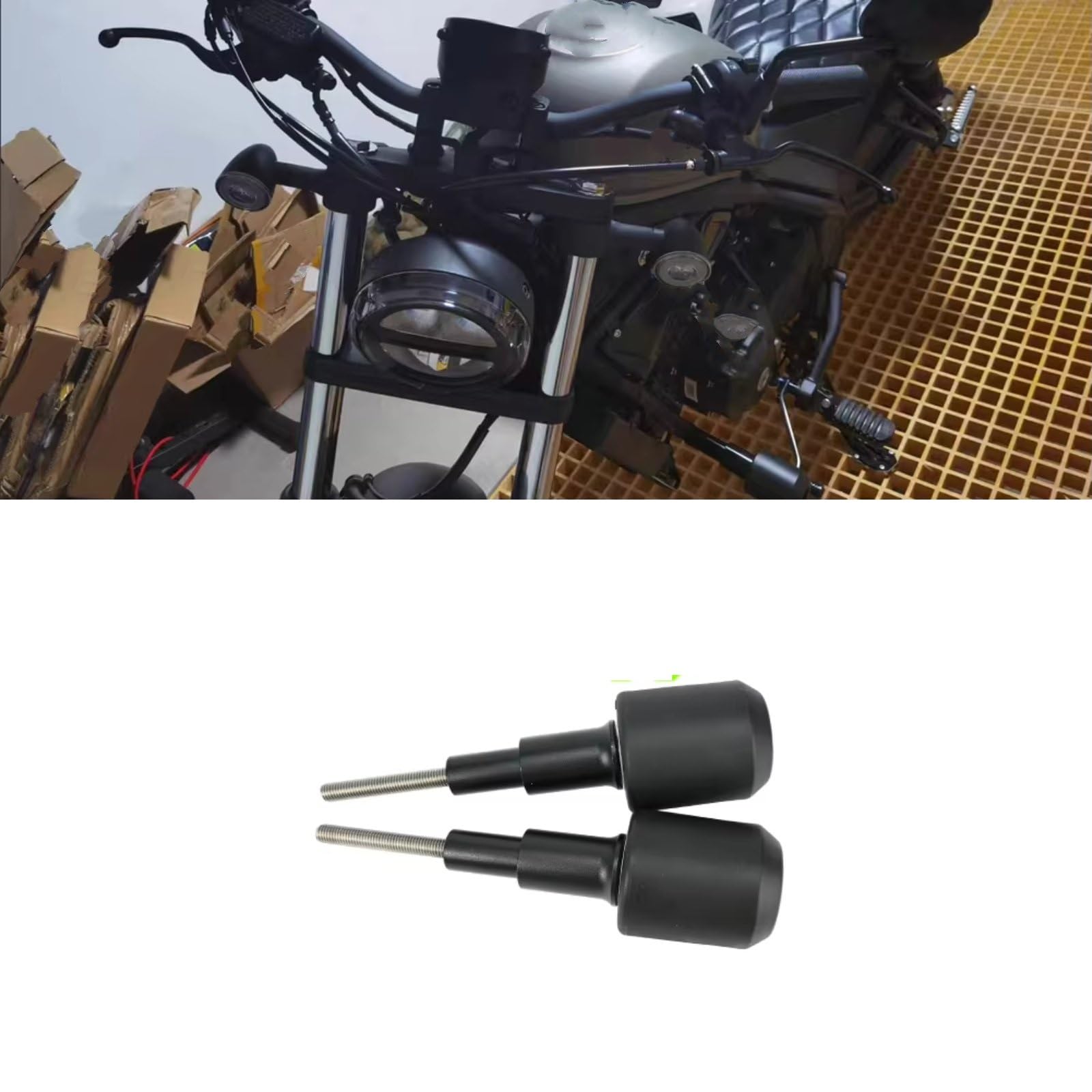 Compatibile Con Rebel500 Per CM500 Protezione Anticaduta Per Telaio Di Protezione Anticaduta Per Carenatura Con Blocco Scorrevole