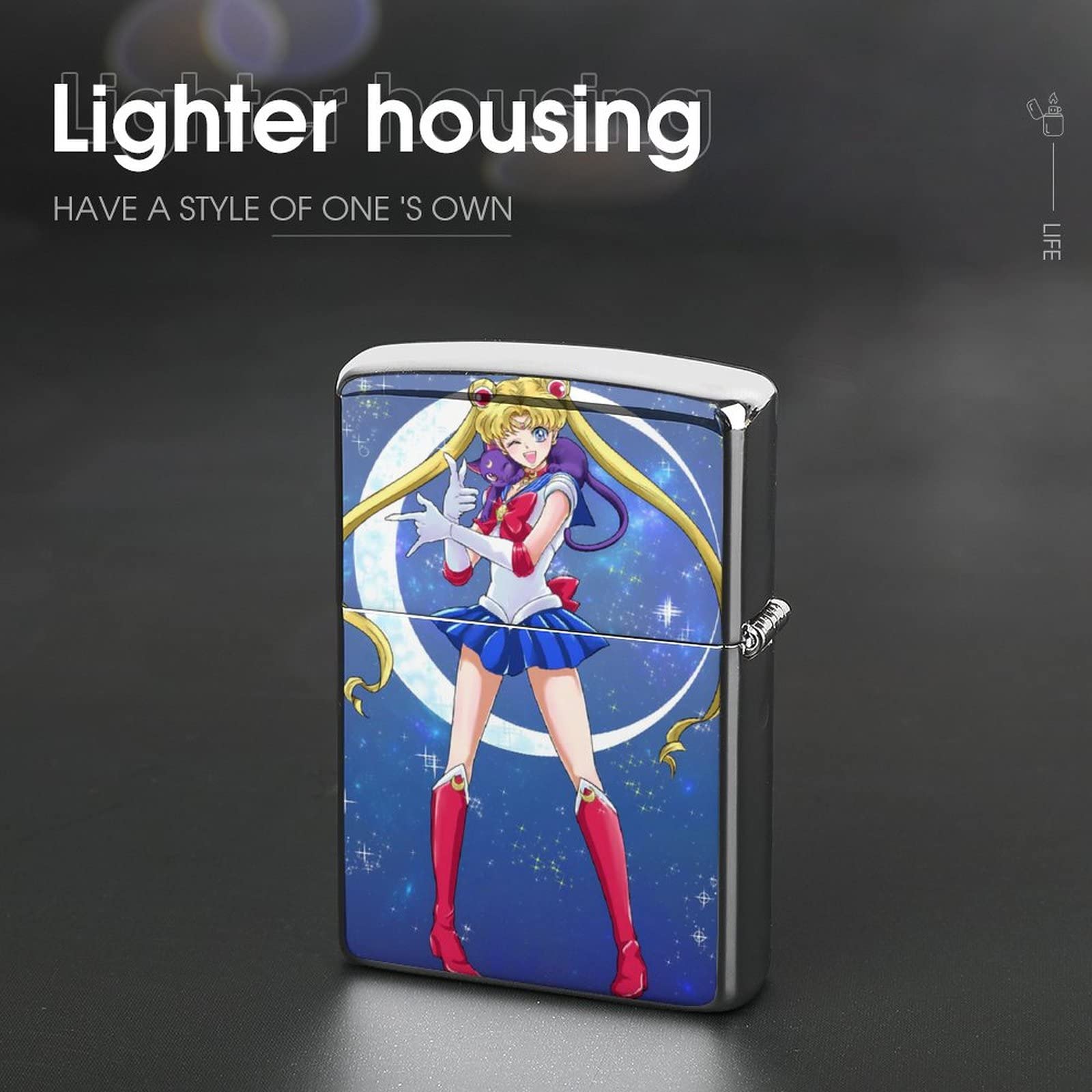Amazon.co.jp: 美少女戦士セーラームーン ライター アーマー ZIPPO兼用