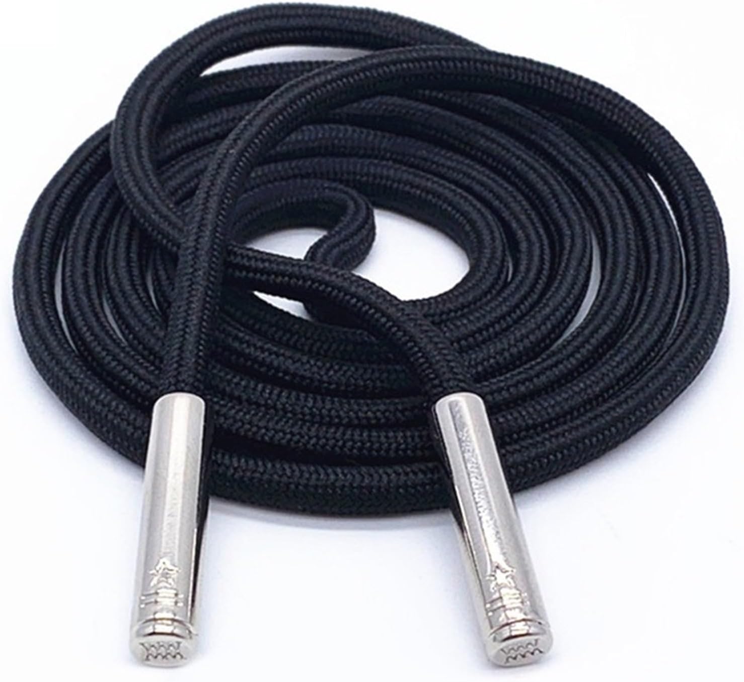 drawstring replacement， Detachable Metal Head Sports Rope Pants Belt Thread Cord For Hoodies(B)