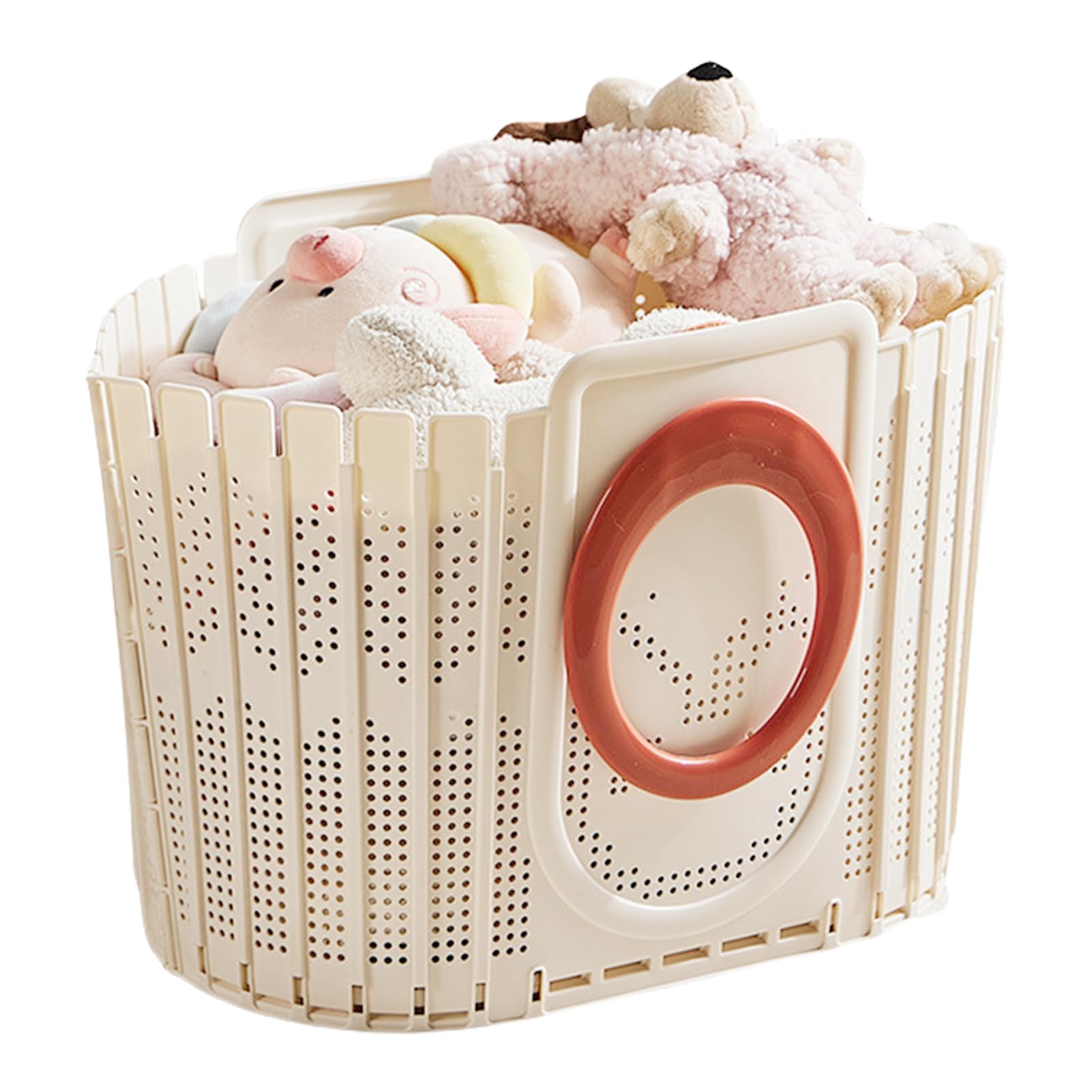 Panier à linge sale gain de place avec système de ventilation active
