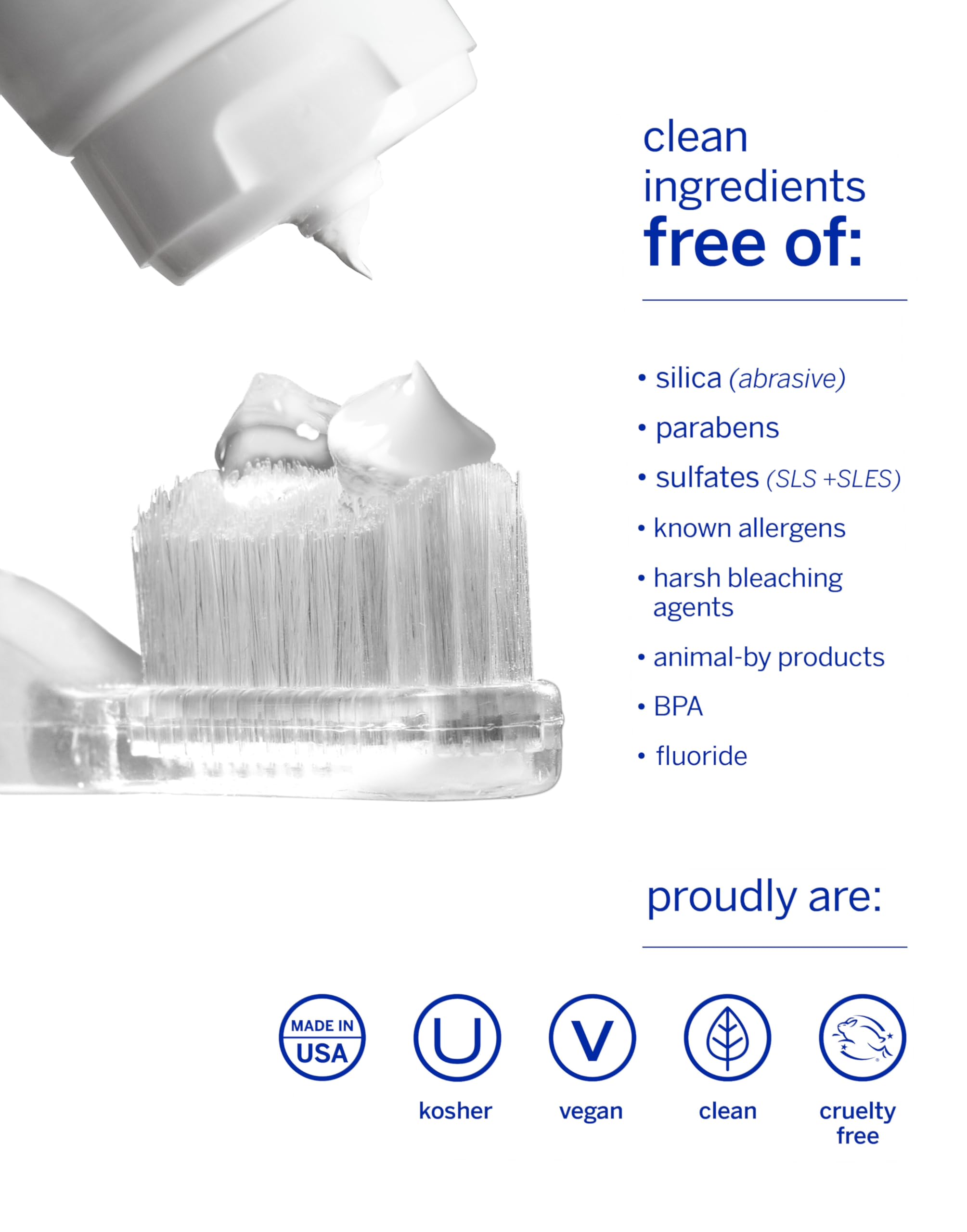 Supersmile Fluoride-Free Whitening System – 1.4oz Professional Grade Whitening Toothpaste & 1.2oz Accelerator – Whitens up to 6 Shades & Strengthens Enamel