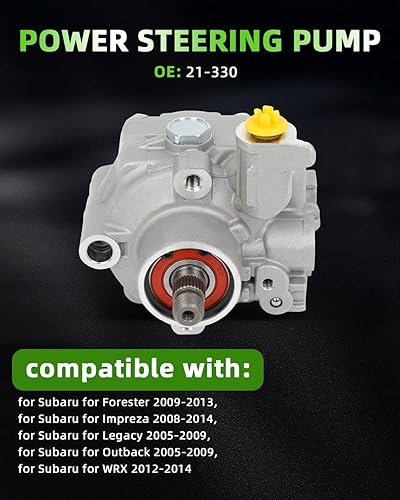Miniatura 525 de SCITOO Bomba de dirección asistida compatible para 2005 para Saab 9-2X 2.0L, 2006 para Saab 9-2X 2.5L, 2004-2005 para Subaru Impreza 2.0L, 21-5396